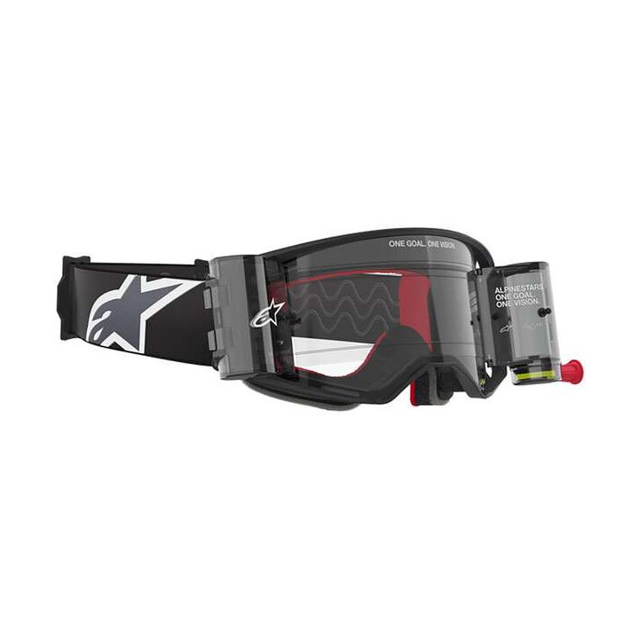Masque cross Alpinestars SUPERTECH CORP Roll-Off Noir - Transparent