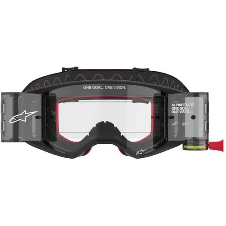 Masque cross Alpinestars SUPERTECH CORP Roll-Off Noir - Transparent