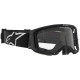 Masque cross Alpinestars VISION 8 CORP Black - Transparent