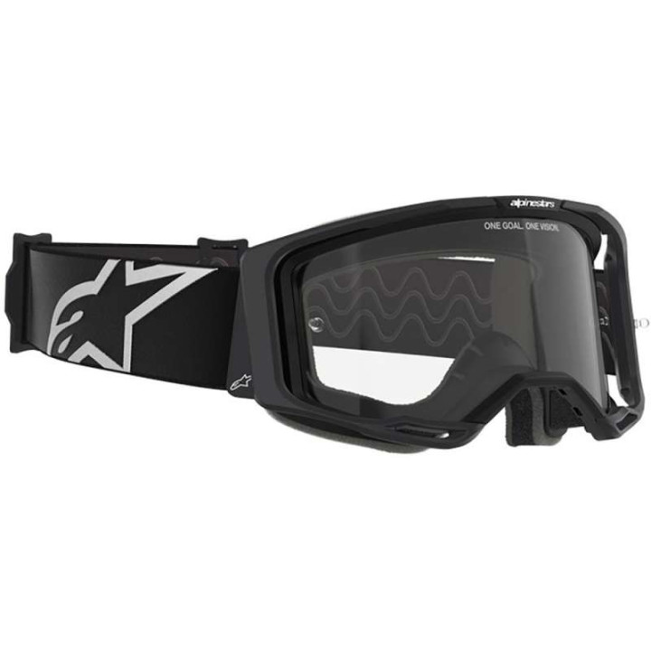 Masque cross Alpinestars VISION 8 CORP Black - Transparent
