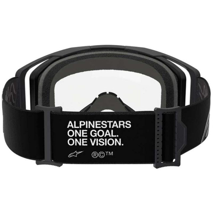 Masque cross Alpinestars VISION 8 CORP Black - Transparent