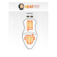 Selle confort chauffante Saddlemen ROADSOFA CF avec dosseret Harley-Davidson FLHR, FLHT, FLHX, FLTR
