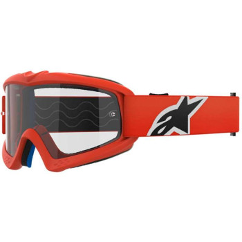 Masque cross enfant Alpinestars VISION YOUTH CORP Orange - Transparent