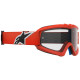 Masque cross enfant Alpinestars VISION YOUTH CORP Orange - Transparent