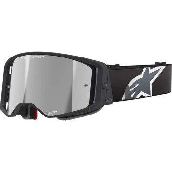 Masque cross Alpinestars SUPERTECH CORP Black/Grey - Mirror Silver