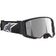 Masque cross Alpinestars SUPERTECH CORP Black/Grey - Mirror Silver