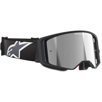 Masque cross Alpinestars SUPERTECH CORP Black/Grey - Mirror Silver