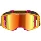 Masque cross Alpinestars SUPERTECH CORP Yellow/Pink - Mirror Red