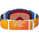 Masque cross Alpinestars SUPERTECH CORP Blue/Orange - Mirror Blue