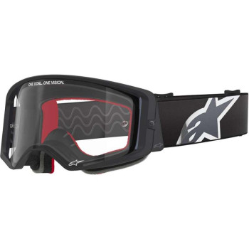 Masque cross Alpinestars SUPERTECH CORP Black/Grey - Transparent