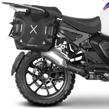 Kit sacoches Shad TERRA TR30 2x30 litres + supports 3P (W0RG15IF) R1300GS ADVENTURE