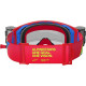 Masque cross Alpinestars SUPERTECH CORP Roll-Off Rouge - Transparent