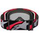Masque cross Alpinestars VISION 8 LUAR Red/Black - Mirror Silver