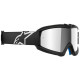 Masque cross enfant Alpinestars VISION YOUTH CORP Black - Mirror Silver