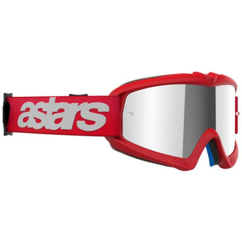 Masque cross enfant Alpinestars VISION YOUTH BLAZE Red - Mirror Silver