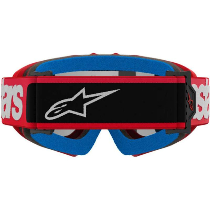 Masque cross enfant Alpinestars VISION YOUTH BLAZE Red - Mirror Silver