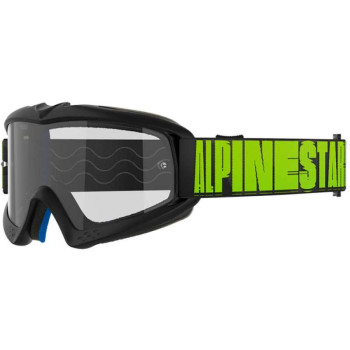 Masque cross enfant Alpinestars VISION YOUTH HOLLOW Charcoal - Transparent