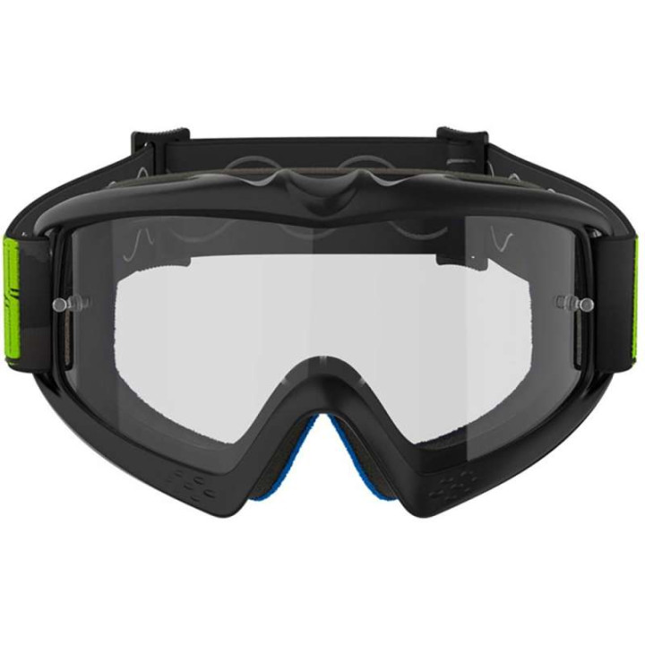Alpinestars VISION YOUTH HOLLOW Charcoal children's cross-country mask - Transparent Alpinestars VISION YOUTH HOLLOW Charcoal children's cross-country mask - Transparent
