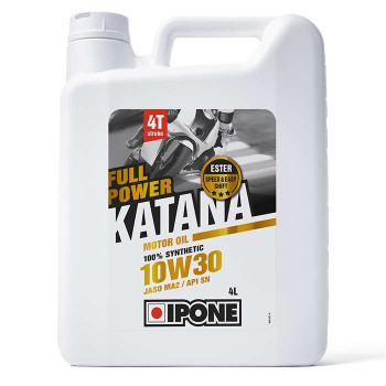 Huile moteur 4T IPONE FULL POWER KATANA 10W30 4 litres