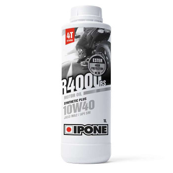 IPONE - Huile moteur 4T 10W40 R4000 RS - 1 litre IPONE - Huile moteur 4T 10W40 R4000 RS - 1 litre
