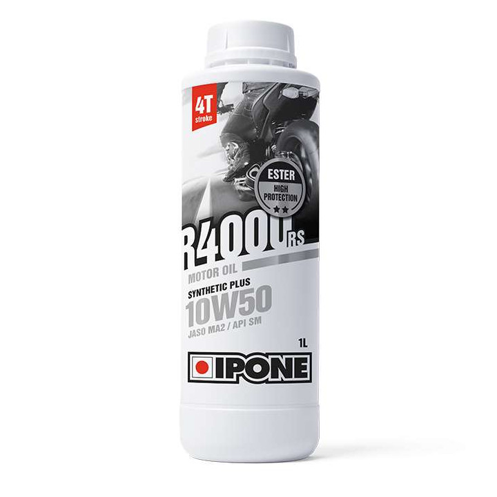 Huile moteur 4T IPONE R4000 RS 10W50 1 litre