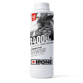 IPONE - Huile moteur 4T 10W50 R4000 RS - 1 litre IPONE - Huile moteur 4T 10W50 R4000 RS - 1 litre