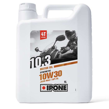 Huile moteur 4T IPONE 10.3 10W30 4 litres