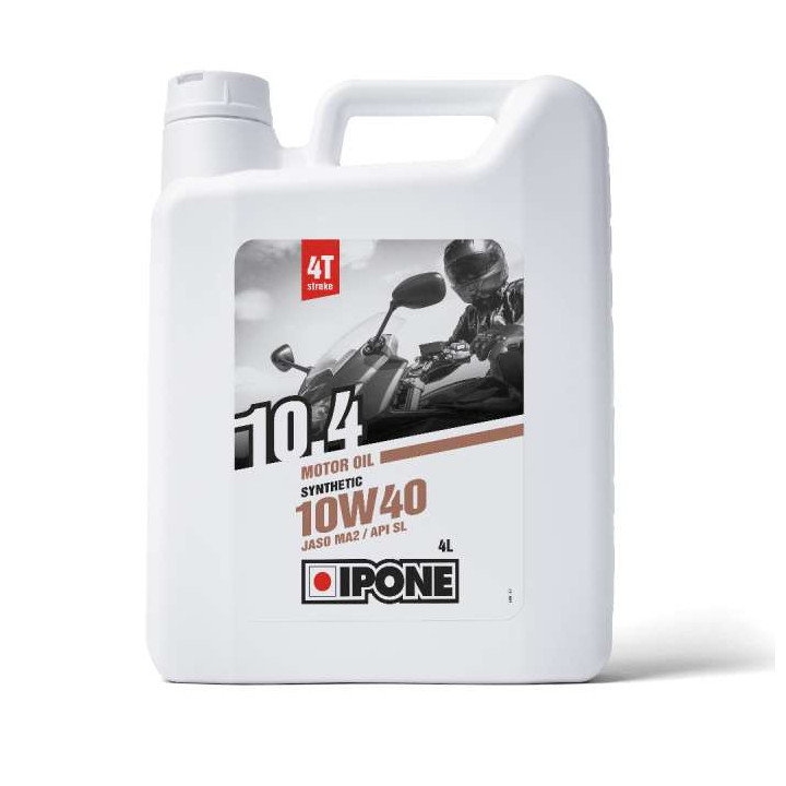 Huile moteur 4T IPONE 10.4 10W40 4 litres