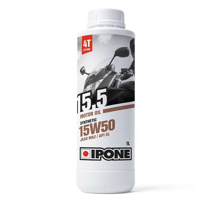 IPONE - Huile moteur 4T 15.5 15W50 Semi-synthétique - 1 litre