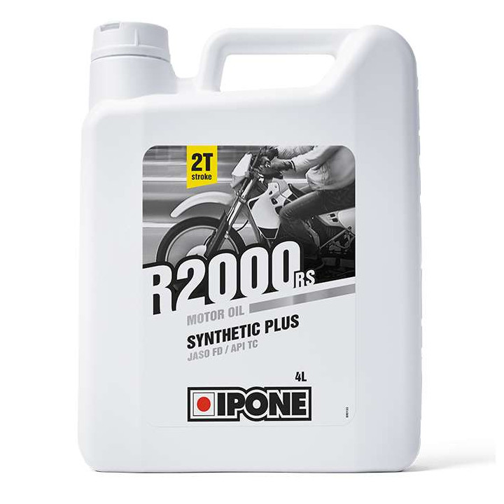 IPONE - Huile moteur 2T R2000 RS - 4 litres