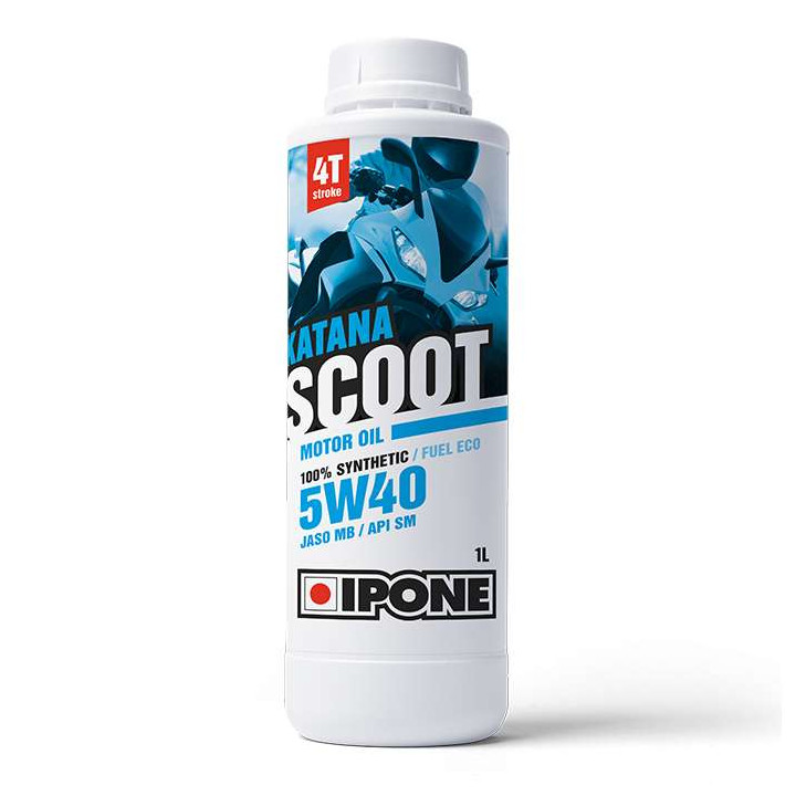 Engine oil 4T IPONE KATANA SCOOT 5W40 1 liter