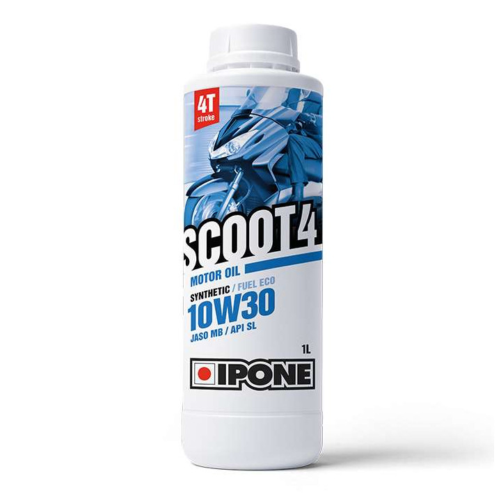 Huile moteur 4T IPONE SCOOT 4 10W30 1 litre