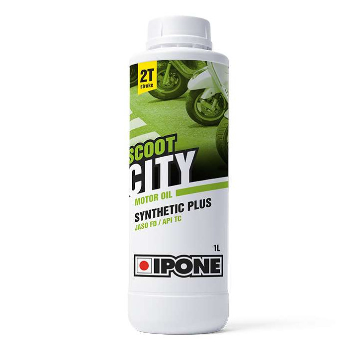 IPONE - Huile moteur 2T Scoot City - 1 litre