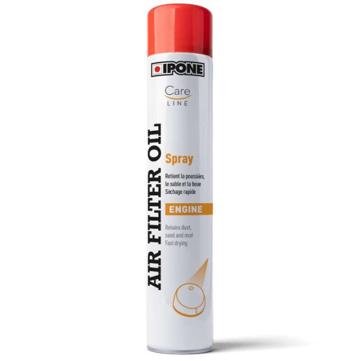 Nettoyant filtre à air IPONE AIR FILTER OIL SPRAY 750 ml