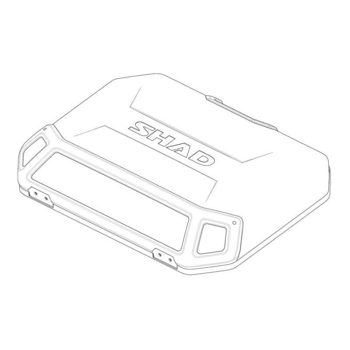 Shad cover for TERRA ALU case