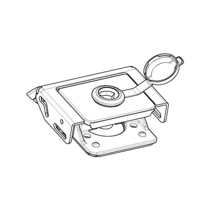Shad D1TRTSR top lock for TERRA top case