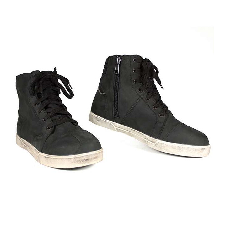 Baskets moto Harisson YANKEE WATERPROOF Noir