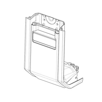 Serrure inférieure Shad D1TR48MIR pour top case TERRA TR48