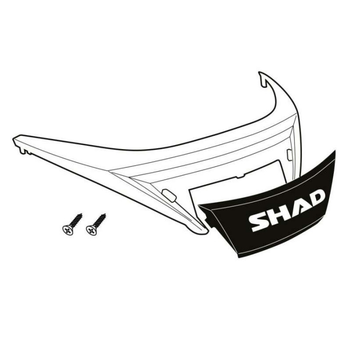 SHAD D1B341CAR center reflector for SH34 top case