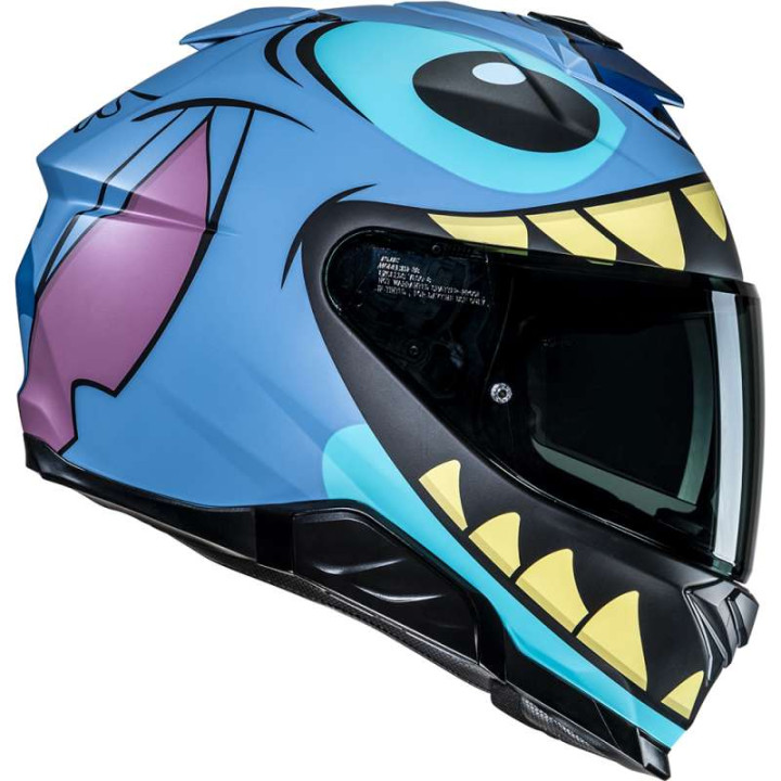Casque moto HJC I71 STITCH DISNEY