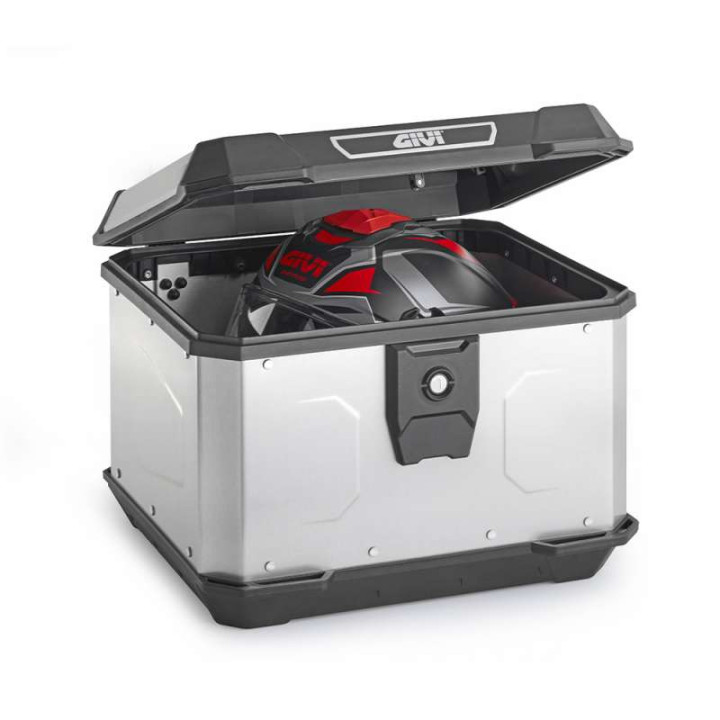 Top Case moto GIVI Monolock ALP44A ALPINA Alu