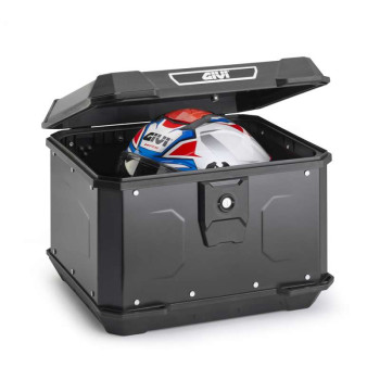 Top Case moto GIVI Monolock ALP44B ALPINA Black Line