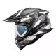 Premier DISCOVERY EA8 Grey/White motorcycle helmet