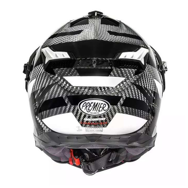 Premier DISCOVERY EA8 Grey/White motorcycle helmet