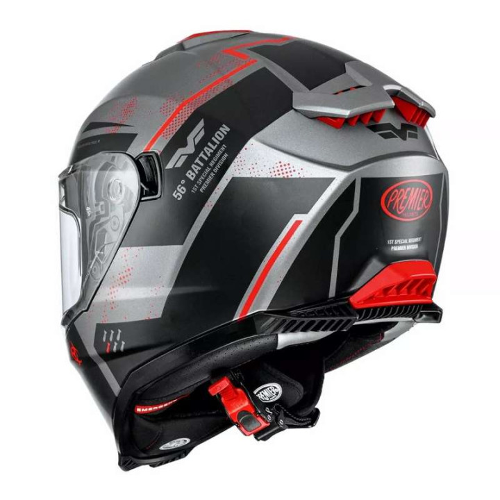 Casque moto Premier TYPHOON BA 17BM