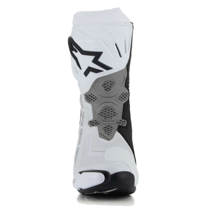 Bottes moto Alpinestars SUPERTECH R VENTED White Gray Black