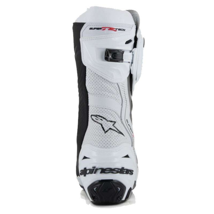 Bottes moto Alpinestars SUPERTECH R VENTED White Gray Black