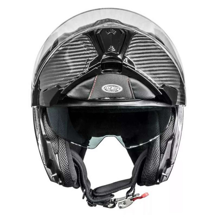 Casque moto modulable Premier LEGACY GT Carbone