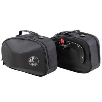 Sacoches cavalières moto Hepco & Becker STREET RELOADED 2x14 litres Sacoches cavalières moto Hepco & Becker STREET RELOADED 2x14 litres